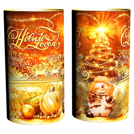 Новогодний подарок Туба Золотая